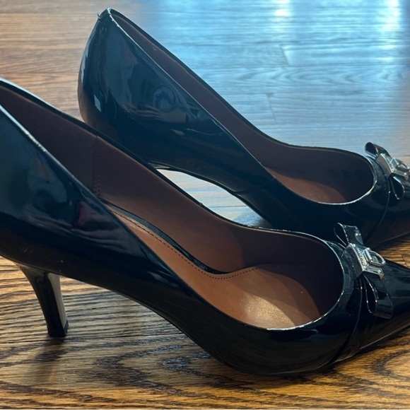 Cole Haan Black Patent Leather Women's Heels - Picture 5 of 6